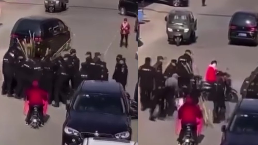 圍搶老人甘蔗，城管“外包”不能跨越執(zhí)法權紅線